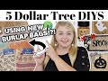 5 Genius Ways To Use NEW BURLAP BAGS From Dollar Tree! | Dollar Tree DIYS Halloween 2021