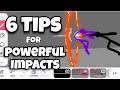 6 Tips to make your Impacts feel more Powerful | Animation Tutorial