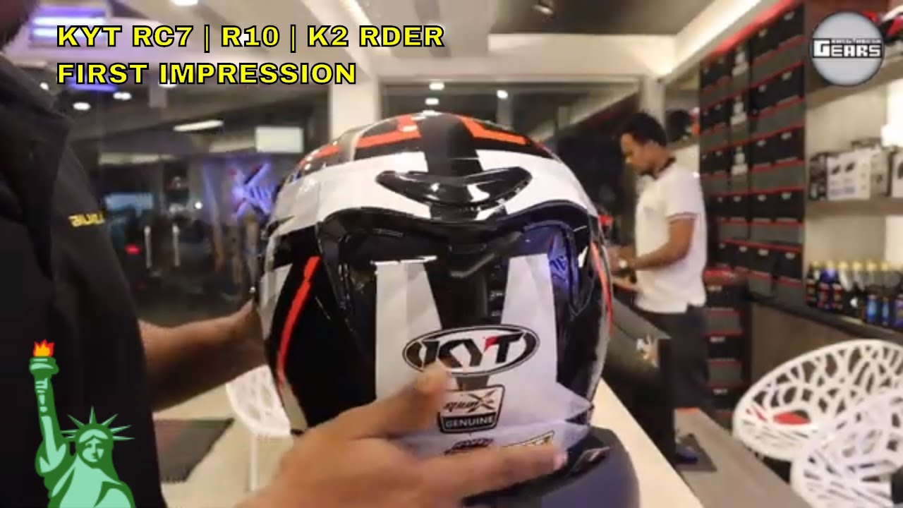 Kyt Helmets Rc7 R10 K2 Rider First Impression Youtube