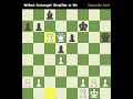Brilliant Exchange!! Simplifies to Win #rooksacrifice  #chesschallenge #tacticstime