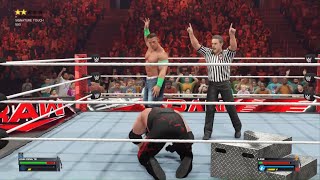 John Cena vs. Kane - No Disqualification Match: Raw, WWE2K23