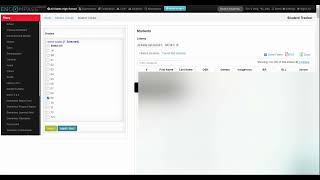 Compass: how to view past math marks using student tracker Grade 8/9 example