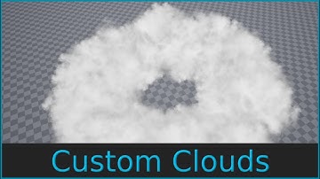 Custom shaped Clouds - Niagara Tutorial