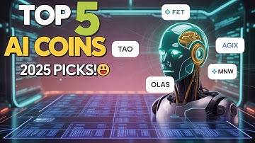 🔮 Top 5 Agentic AI Coins to Watch in 2025 | Crypto + AI Projects Set to Explode!