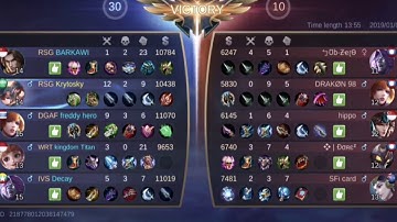 Thamuz + Tigreal [Combo] =Enemy Berehat