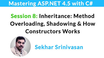 #8: Inheritance | Method Overloading | Shadowing | How Constructors works W.R.T. Inheritance