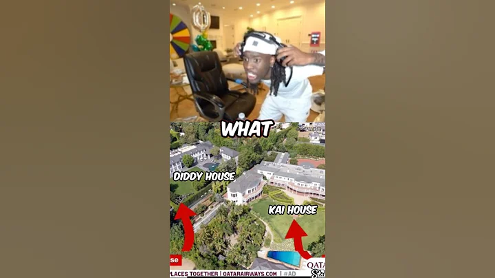 Kai Cenat Finds Out He Lives Next To Diddy 😳😭
