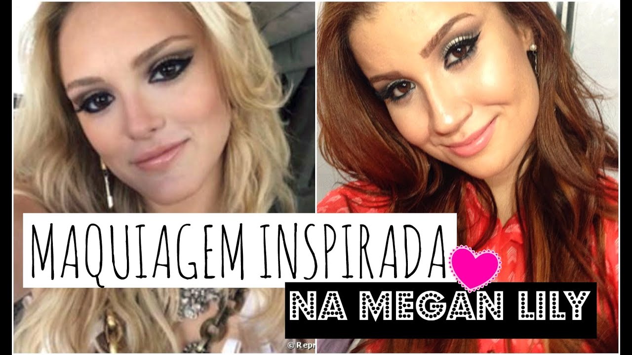 Maquiagem inspirada na Megan Lily (Novela Geração Brasil) - Por Bianca Andrade