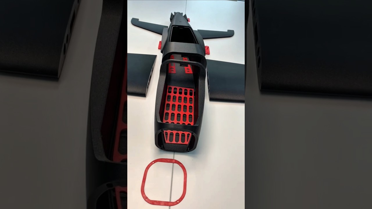 Talon1400: last parts printed on a 