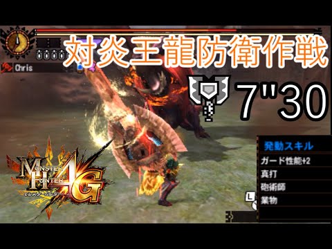 Mh4g 親の顔より見たスキル Vsテオ テスカトル 7分30秒 Youtube