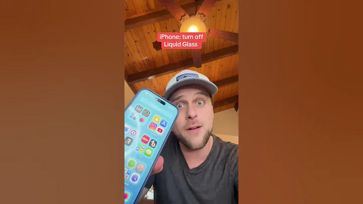 How to Turn off Liquid Glass - iOS 26.1 / iPhone