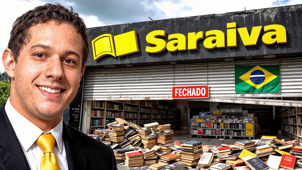 COMO A MAIOR REDE DE LIVRARIAS DO BRASIL FALIU?