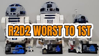 Lego Star Wars R2D2- Complete Collection Comparison!