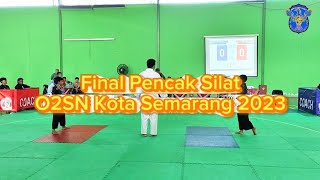 Download Lagu Final Juara 1 O2SN SD Pencak Silat Putra Kota Semarang 2023 MP3