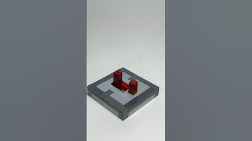 Redstone Repeater - Lego Minecraft (tutorial) #shorts