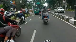perjalanan santuy naik motor di Dago Bandung, cocok untuk status wa #storywa #story #status