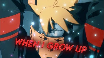 When I grow up - Naruto | [EDIT/AMV] | Xandors rotation + free Project file