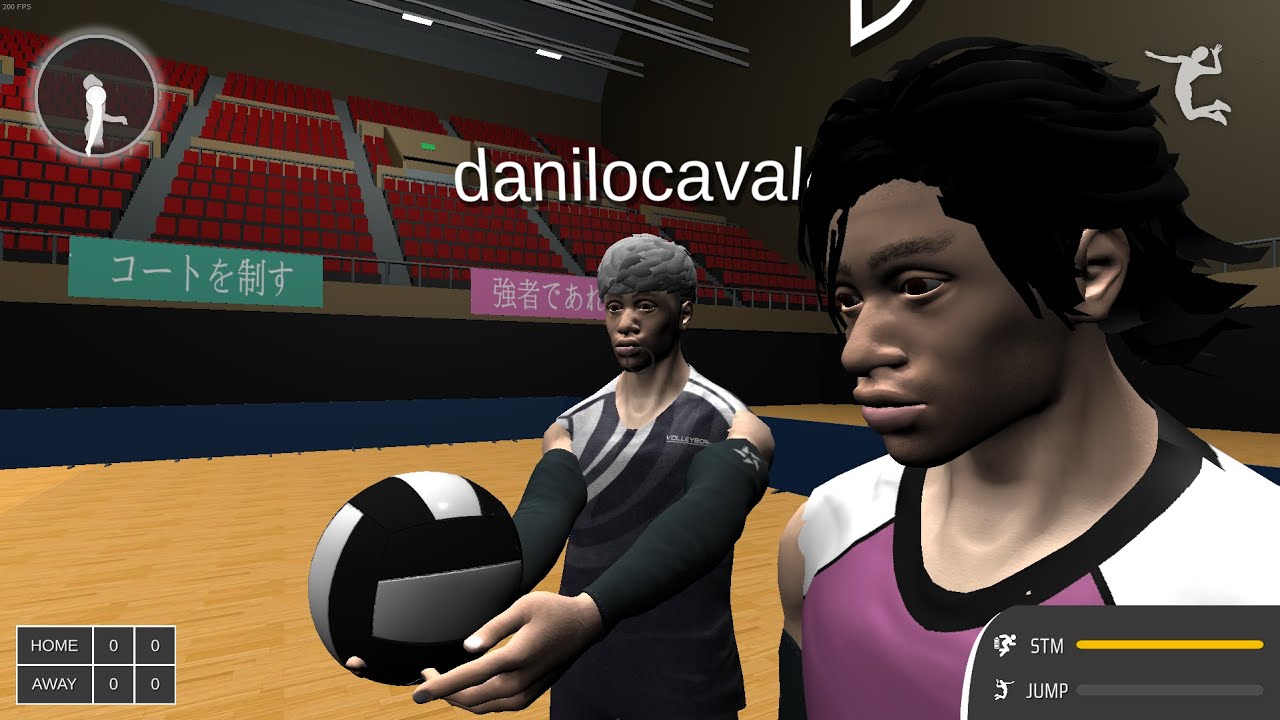 Jogando um jogo de volei novo ai (Volleyborne: Unbound Horizons)