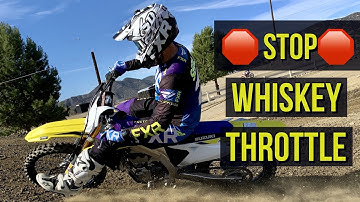 How To Avoid Whiskey Throttle| Dirt Bike Riding Tip