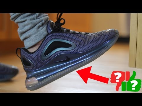 NIKE AIR MAX 720 REVIEW: FIRST IMPRESSIONS \u0026 ON FEET! - YouTube