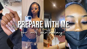 72 hours to prepare for my 19th birthday! | nails, hair, lashes, wax appt, teeth whitening, etc!