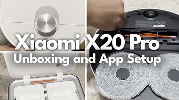 Xiaomi X20 Pro Robot Vacuum | Unboxing, App Setup and Mapping, Wi-Fi Connection Settings