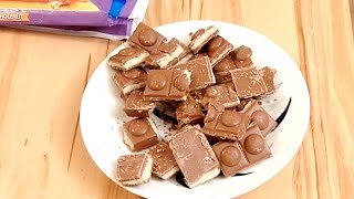 Cioccolato Tagliato In 5 Secondi - Come Tagliare Il Cioccolato In 5 Secondi - Life Hacks