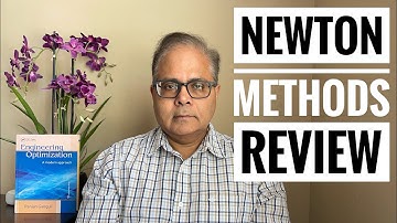 Newton and Quasi Newton Method, Optimization Lecture 27