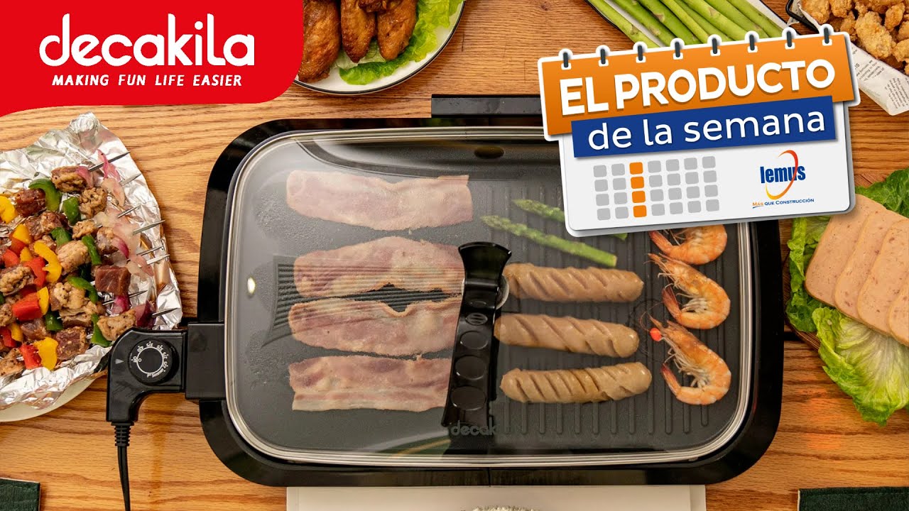 Parrilla eléctrica para hacer todo tipo de recetas - Milar Tendencias de  electrodomésticos