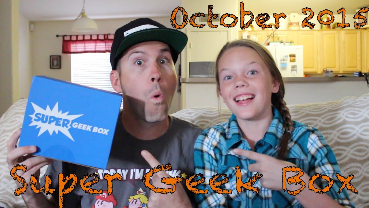 SUPER GEEK BOX OCTOBER 2015 UNBOXING - CHOAS