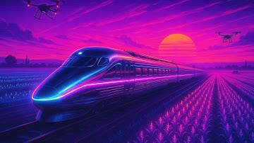 Lviv-Kyiv Express | Ukrainian Neo-Retro Synthwave Ride by CyberCossack