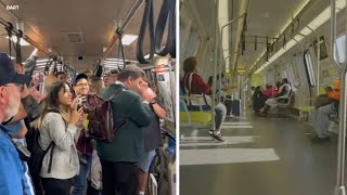BART riders say goodbye to legacy trains as they prepare for new system changes