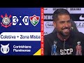 Ao vivo coletiva de antnio oliveira  zona mista  corinthians 3x0 fluminense