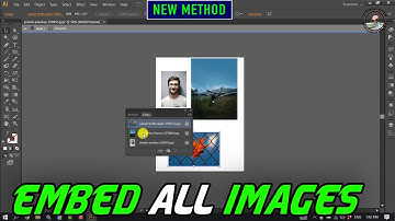 How  to Embed All Images In Illustrator 2025 | Tutorial River