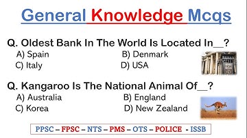 Top 50 Most Repeated General Knowlegde MCQs in pdf || ppsc fpsc nts issb css pms iba spsc fia etea