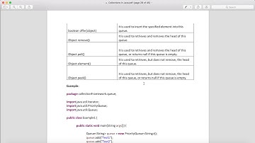 Queue and PriorityQueue in Collection