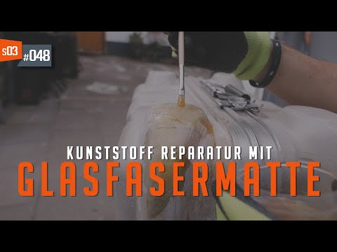 Video: Wie repariert man Glasfaserbodenwannen?