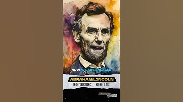 Abraham Lincoln - Gettysburg Address - #history #quotes #americanhistory