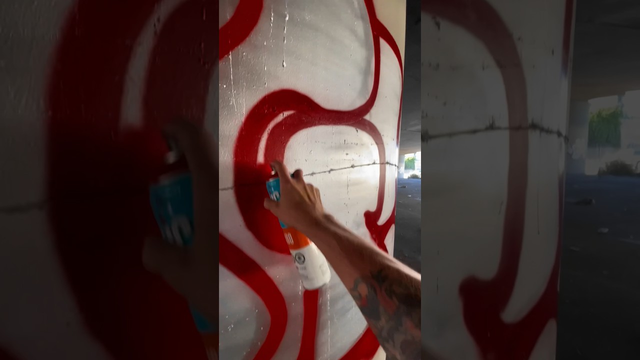 How to graffiti throw-up 