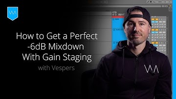 How to Get a Perfect -6 dB Mixdown With Gain Staging