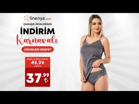 Kadın İç Giyim ve Çamaşır Ürünleri İndirim Karnavalı