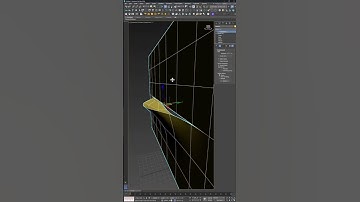 Modeling a Futuristic Curved Sink in 3ds Max | Editable Poly + TurboSmooth  #3dsmax #3dmodeling