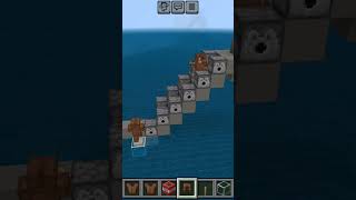 рыбацкая лодка тонет вариант 2 #minecraft #майнкрафт #gaming