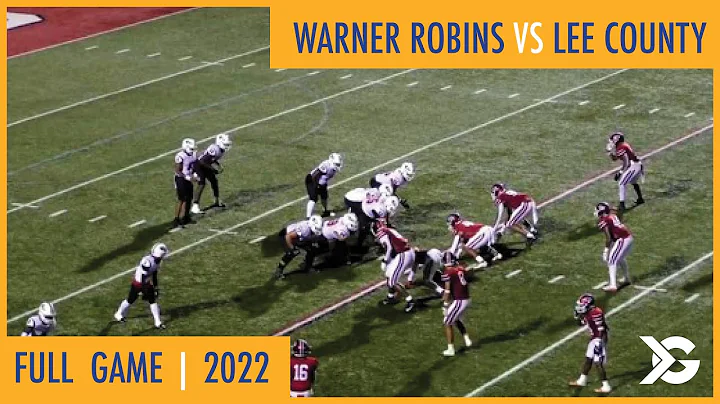 Lee County vs Warner Robins | Live Football Game B...