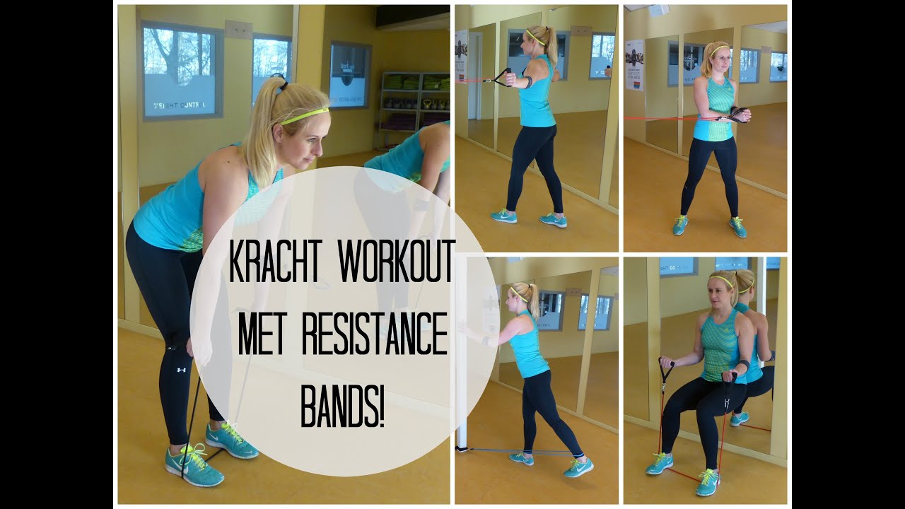 vorm Arne gebaar Kracht Workout met Resistance Bands (Elastieken) - YouTube