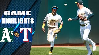 Oakland Athletics vs Texas Rangers GAME HIGHTLIGHT| MLB May 8 2023 | MLB Season 2024