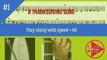 #72 A Thanksgiving Song [String Builder Violin Book 1]