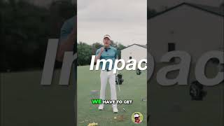 Master Golf Impact: Reverse Engineer Your Swing! #shorts