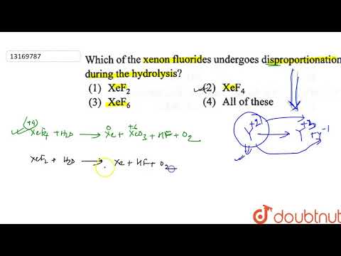 Video: Ar xef4 hidrolizė yra disproporcijos reakcija?