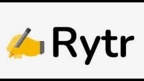 Rytr.me Tutorial